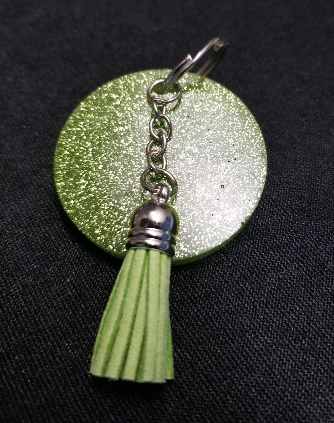 Bright Green Keychain